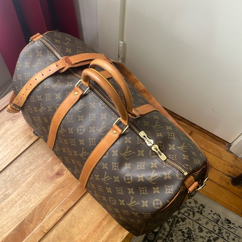 Louis Vuitton Bandouliere Keepall 50 Travel Bag